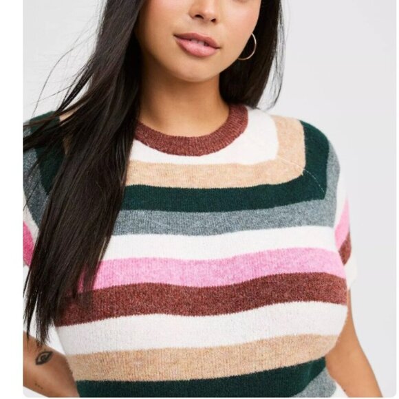 Torrid Softest Sweater Short Sleeve Raglan Pullover, 2 - Picture 7 of 10